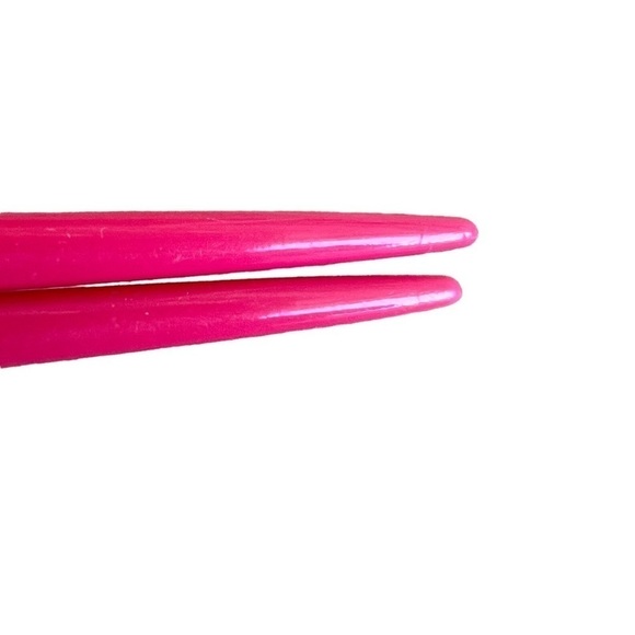 Japan Sanrio Hello Kitty Apple Reusable Chopsticks and Case 2008 Kawaii Cute GUC - Picture 10 of 13